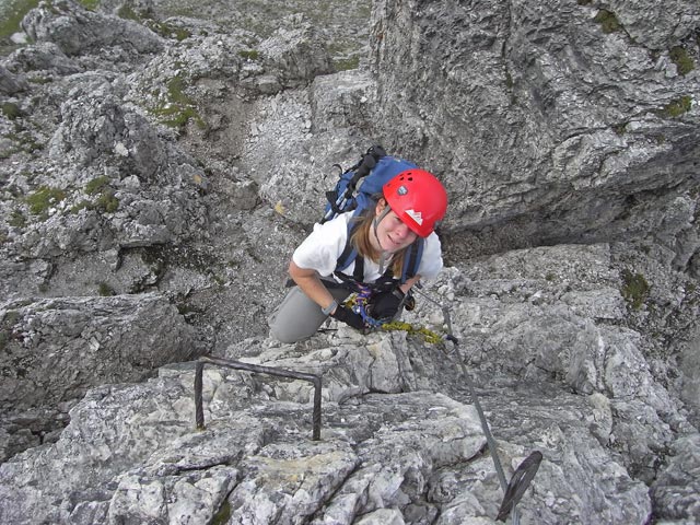 Gleirscher-Klettersteig: Daniela (17. Aug.)