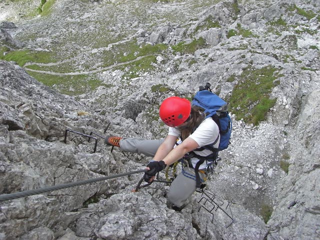 Gleirscher-Klettersteig: Daniela (17. Aug.)