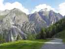 Hammerspitze und Kirchdach vom Herzebenwald aus (16. Aug.)