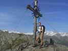 Ich auf der Zwölferspitze Nordostgipfel (17. Aug.)