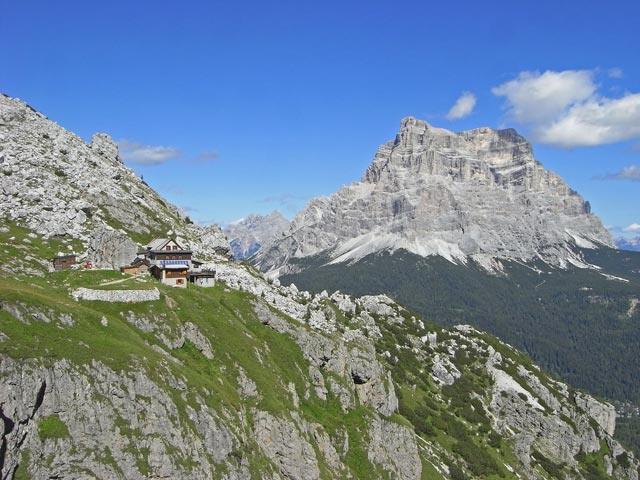 Rifugio Adolfo Sonino al Coldai und Monte Pelmo