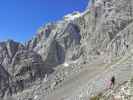 Andreas am Sentiero Tivan zwischen Rifugio Adolfo Sonino al Coldai und Via Ferrata degli Alleghesi