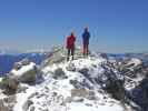 Axel und Andreas auf der Civetta, 3.220 m