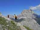 Axel am Sentiero Tivan zwischen Via Ferrata degli Alleghesi und Rifugio Adolfo Sonino al Coldai