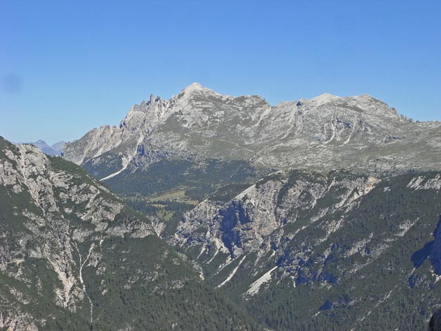 Dürrenstein von der Via Ferrata Renè de Pol aus (30. Aug.)