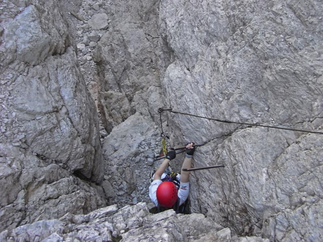 Via Ferrata Renè de Pol: Daniela (30. Aug.)