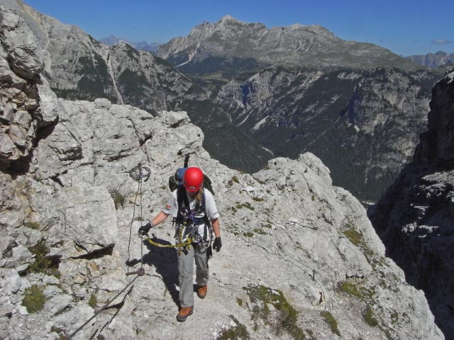 Via Ferrata Renè de Pol: Daniela (30. Aug.)