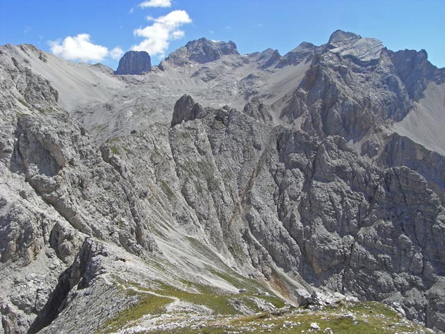 Cristallomassiv von der Forame di Dentro (30. Aug.)