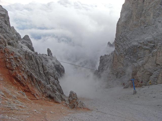 Graa de Stounies vom Rifugio Guido Lorenzi aus (30. Aug.)