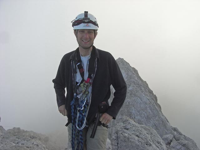 Via Ferrata Ivano Dibona: Ich am Cristallino d'Ampezzo, 3.008 m (31. Aug.)