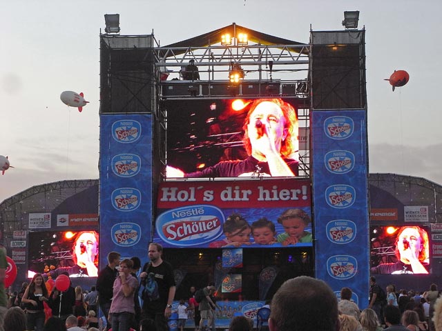 Opus auf der Festb&uuml;hne (6. Sept.)