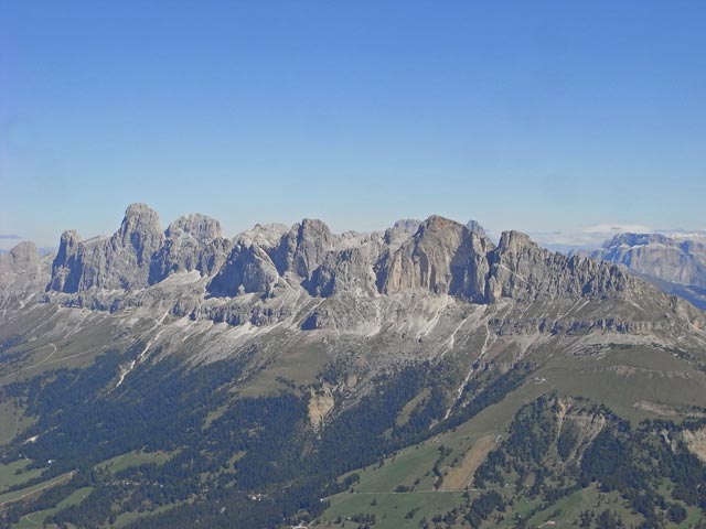 Rosengarten von der Rotlahnscharte aus