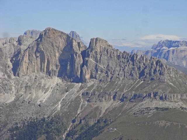 Rotwand von der Rotlahnscharte aus