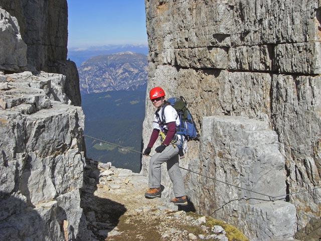 Latemart&uuml;rme-Klettersteig: Daniela