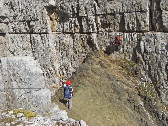 Latemart&uuml;rme-Klettersteig: Daniela
