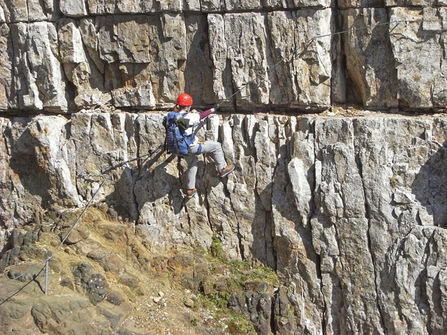 Latemartürme-Klettersteig: Daniela