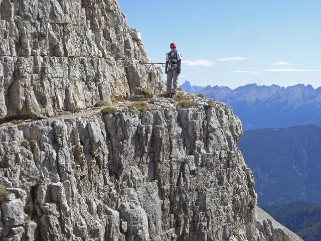 Latemart&uuml;rme-Klettersteig: Daniela