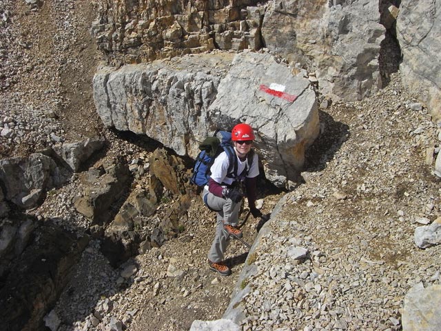 Latemart&uuml;rme-Klettersteig: Daniela