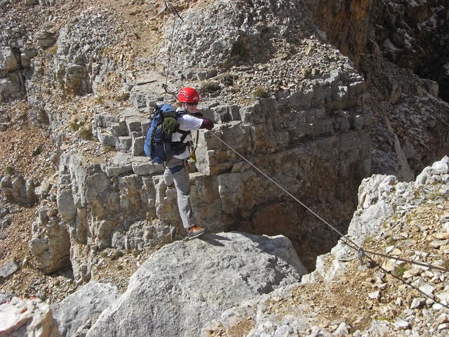 Latemartürme-Klettersteig: Daniela