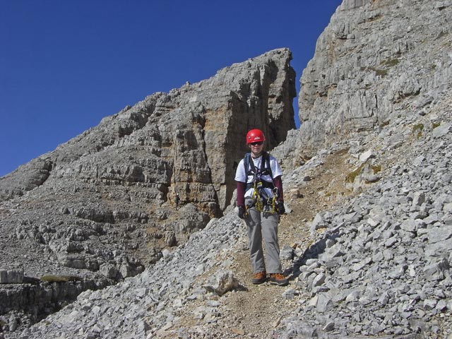 Latemart&uuml;rme-Klettersteig: Daniela