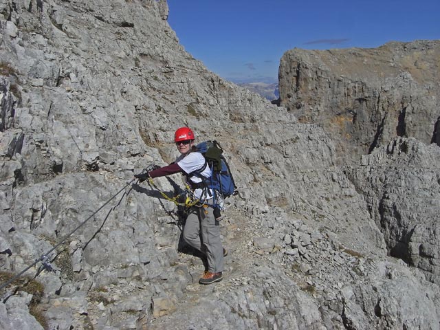 Latemart&uuml;rme-Klettersteig: Daniela