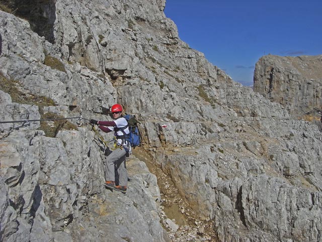 Latemart&uuml;rme-Klettersteig: Daniela