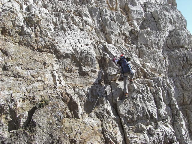 Latemartürme-Klettersteig: Daniela