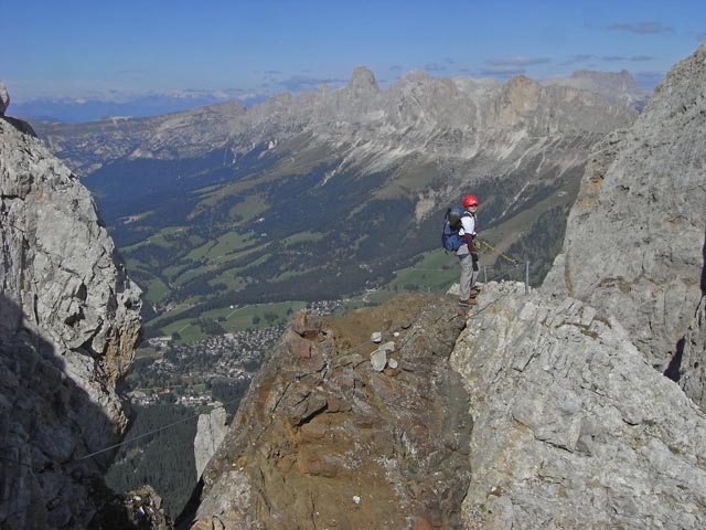 Latemart&uuml;rme-Klettersteig: Daniela