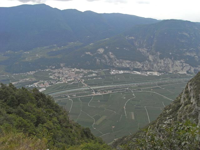Etschtal vom Fennberg aus