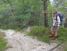 Daniela zwischen Maria im Schnee und Fenner Schlucht