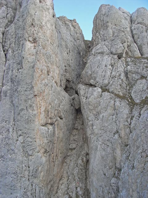 Via Ferrata Franco Gadotti: Axel zwischen Sas Aut und Forcella Baranchie