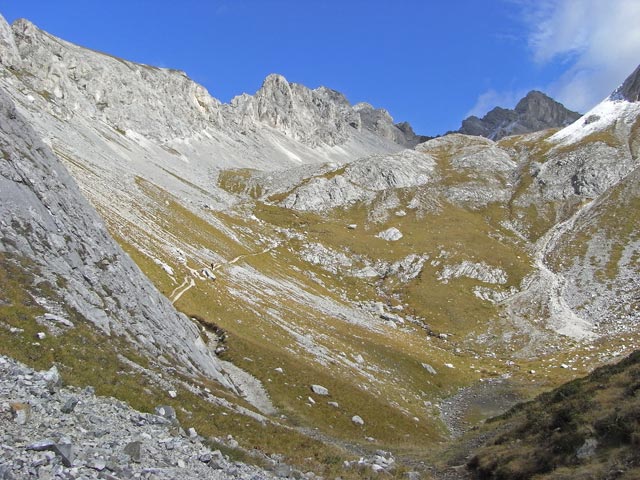 Axel auf Weg 604 im Val de le Sele