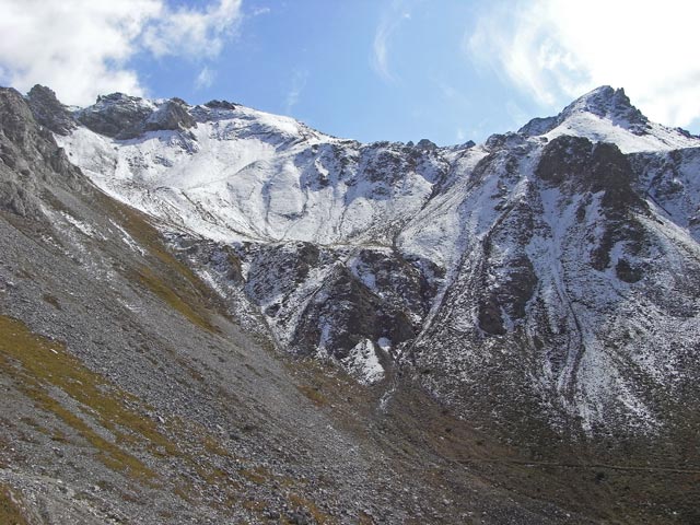 Cresta de le Sele vom Val de le Sele aus