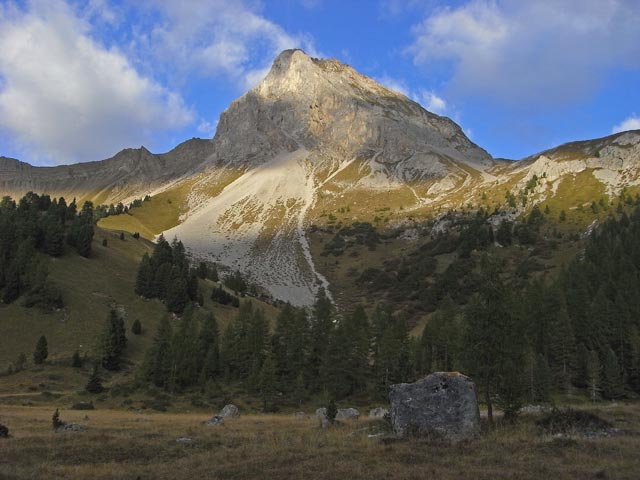 Col Ombert vom Val San Nicolo aus