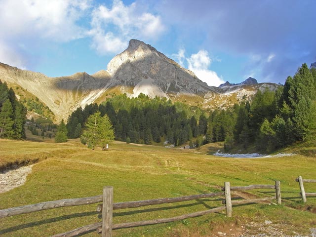 Col Ombert vom Val San Nicolo aus