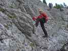 Via Ferrata Franco Gadotti: Axel zwischen Einstieg und Sas Aut