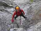 Via Ferrata Franco Gadotti: Axel zwischen Einstieg und Sas Aut