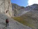 Axel auf Weg 630 zwischen Via Ferrata Franco Gadotti und Forcella Baranchie