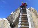 Via Ferrata Bepi Zac: Axel zwischen Cima de Costabela und Elicastel de Costabela