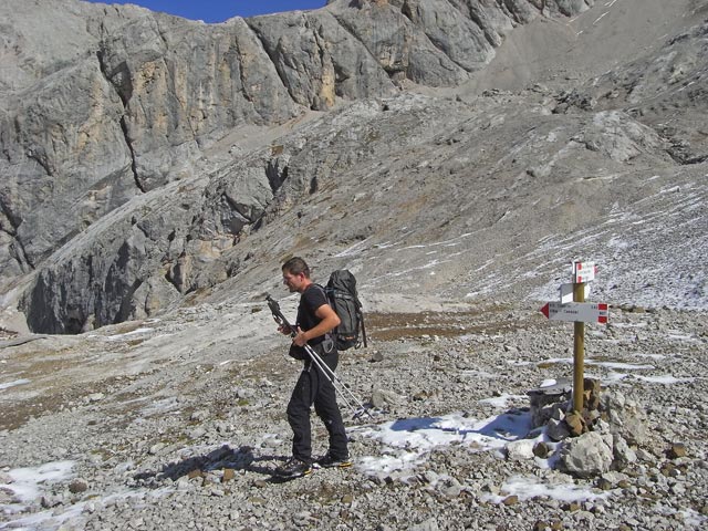 Axel bei der Kreuzung von Weg 607 und Weg 612