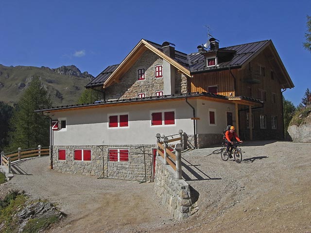 Axel beim Rifugio Contrin, 2.016 m