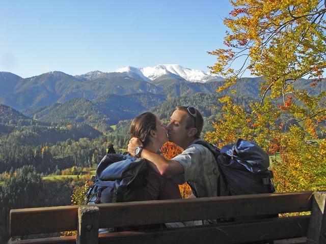 Daniela und ich am Hans Wancura-Steig