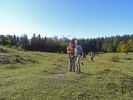 Daniela, ich, Gudrun und Christoph auf der Bürgeralpe