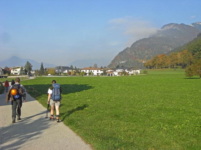 Erich und Daniela in der Hörfarterstraße in Kufstein (10. Okt.)