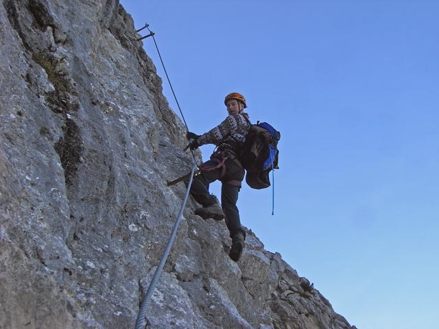 Kufsteiner Klettersteig: Erich (11. Okt.)