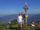 Daniela und ich am Feldberg, 1.813 m (12. Okt.)