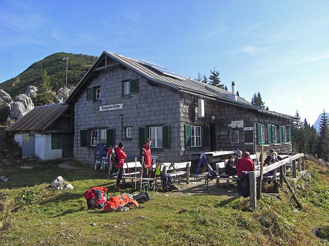 Ennstaler Hütte, 1.544 m (19. Okt.)