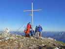 Gudrun, Norbert, Christoph, Daniela und ich am Tamischbachturm, 2.035 m (18. Okt.)