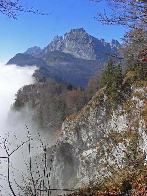 Maukspitze vom Niederkaiser aus (25. Okt.)