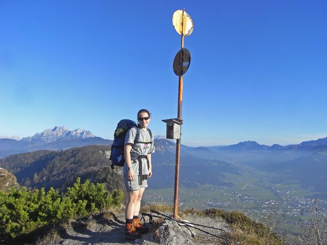 Daniela am Gscheuerkopf, 1.280 m (25. Okt.)